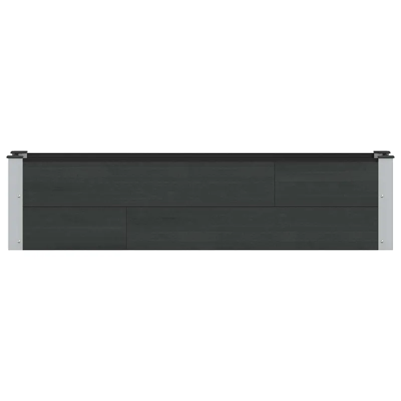 Paaukštinta sodo lova Juoda 150 x 30 x 36 cm