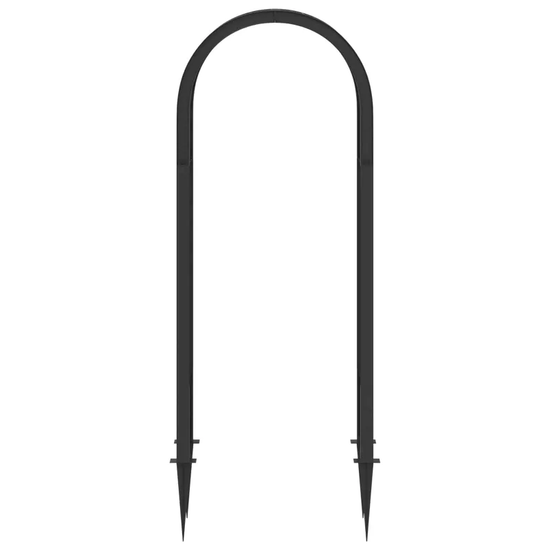 Rožių arka su spygliais Antracito 97 x 43 x 218 cm PP