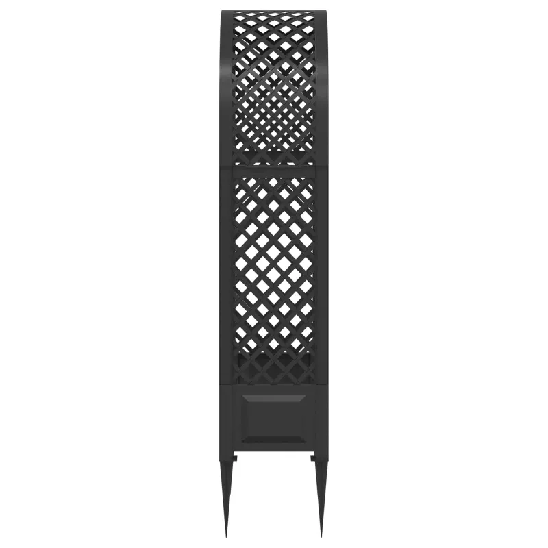 Rožių arka su spygliais Antracito 97 x 43 x 218 cm PP