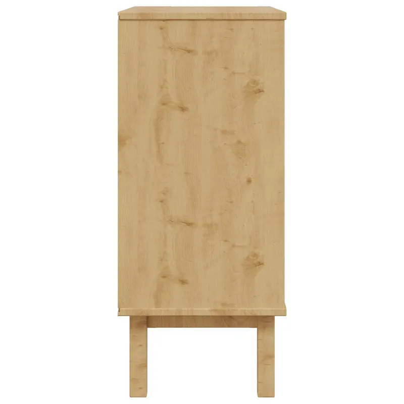 Ištraukalas spinta su stalčių OTTA Juoda 76,5 x 39,5 x 90 cm