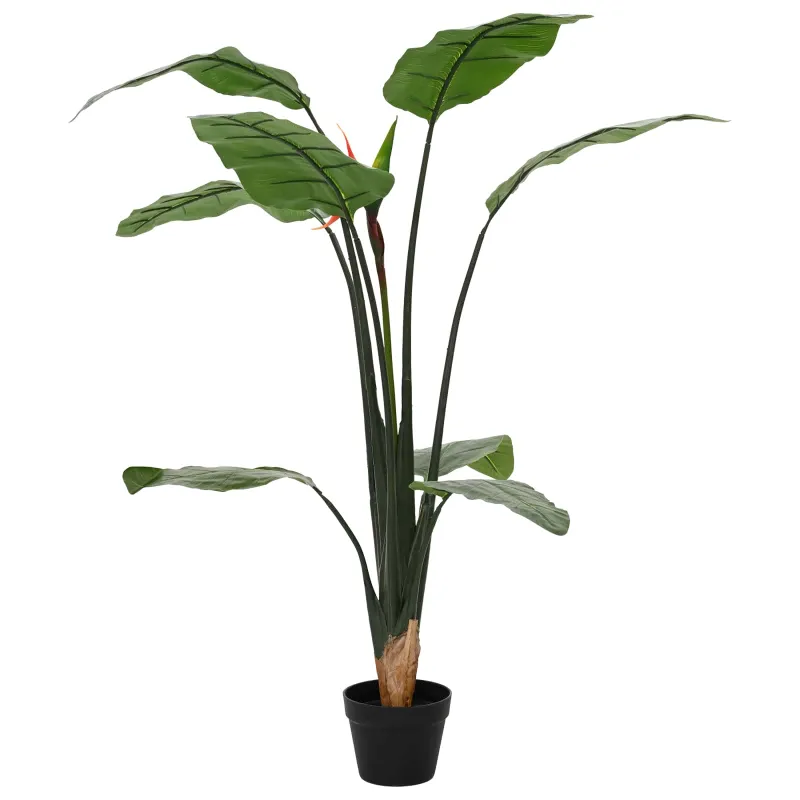 Dirbtinis Strelitzia Augalas Žalia 70 x 18 x 155 cm