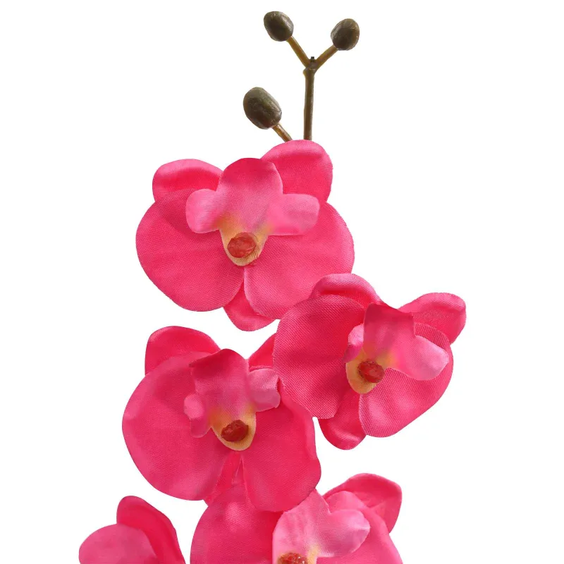 Dirbtinė orchidėjų augalas Raudona 36 x 10 x 30 cm
