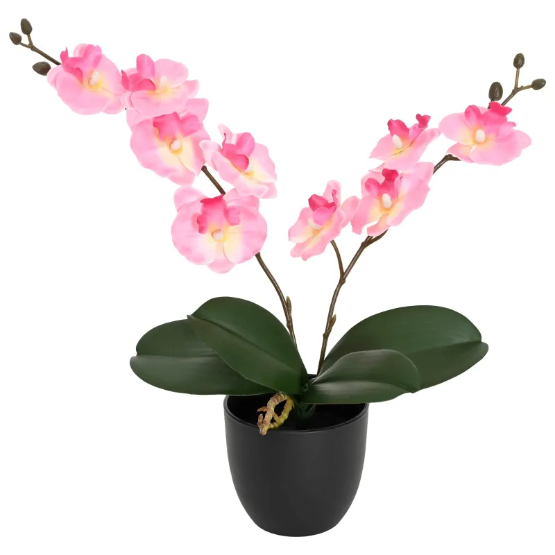 Dirbtinė orchidėjų augalas Rožinė 36 x 10 x 30 cm