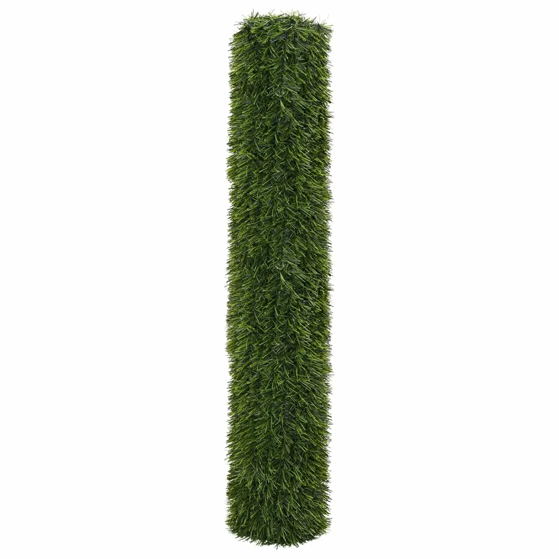 Dirbtinė tvora Šviesiai žalia 1,5 x 5 m PVC ir Plienas