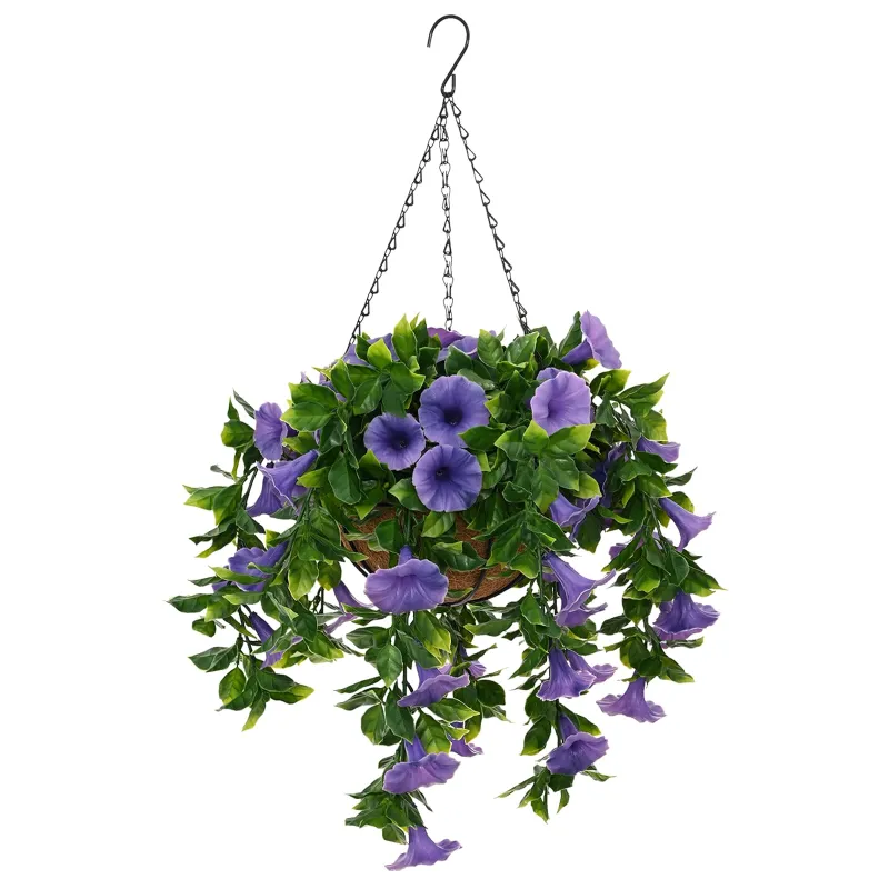 Dirbtinės gėlės Violetinė 66 x 75 x 70 cm PE ir plienas