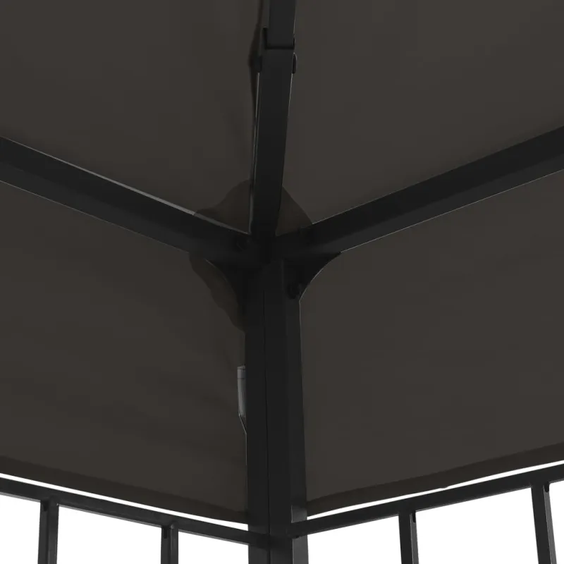Pavėsinė, antracito spalvos, 3x3m