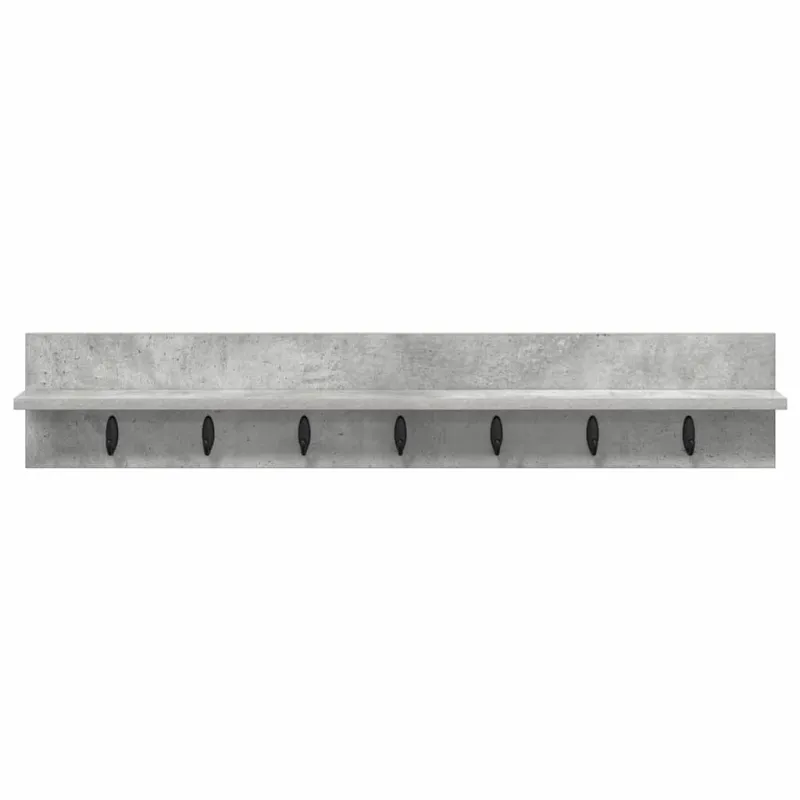Prikabinamas paltas su saugykla Betono pilka 100 x 10,5 x 18 cm