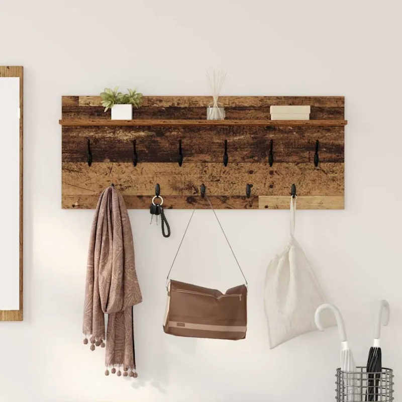 Prikabinamas paltas su lentyna Senas medis 100 x 40 x 12 cm