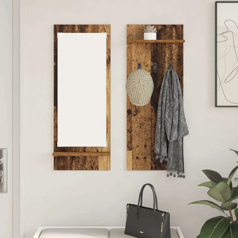 Prikabinamas paltas su lentyna Senas medis 70 x 10 x 90 cm