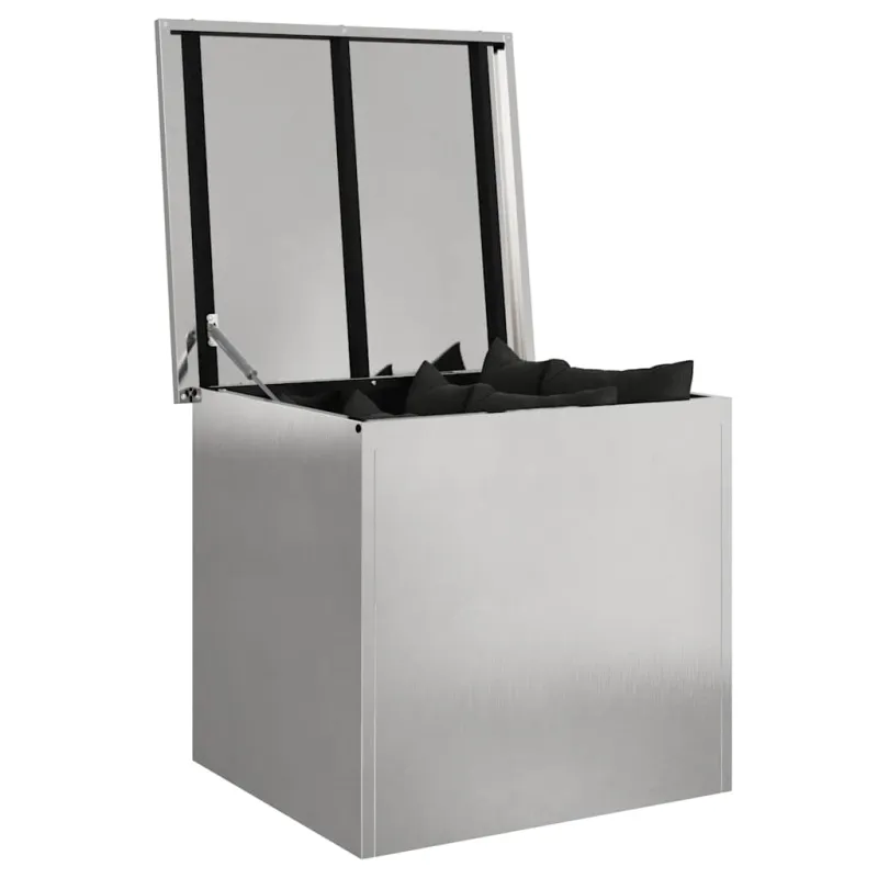 Lauko saugojimo dėžė Sidabro 55 x 50,5 x 50 cm Plienas