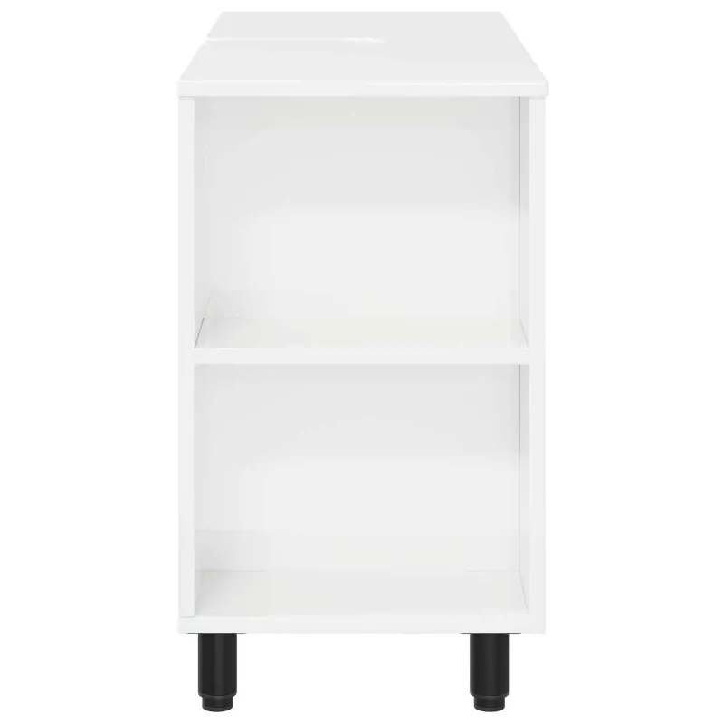 Vonios tualeto komplektas Itin blizgi balta 80 x 35 x 60 cm