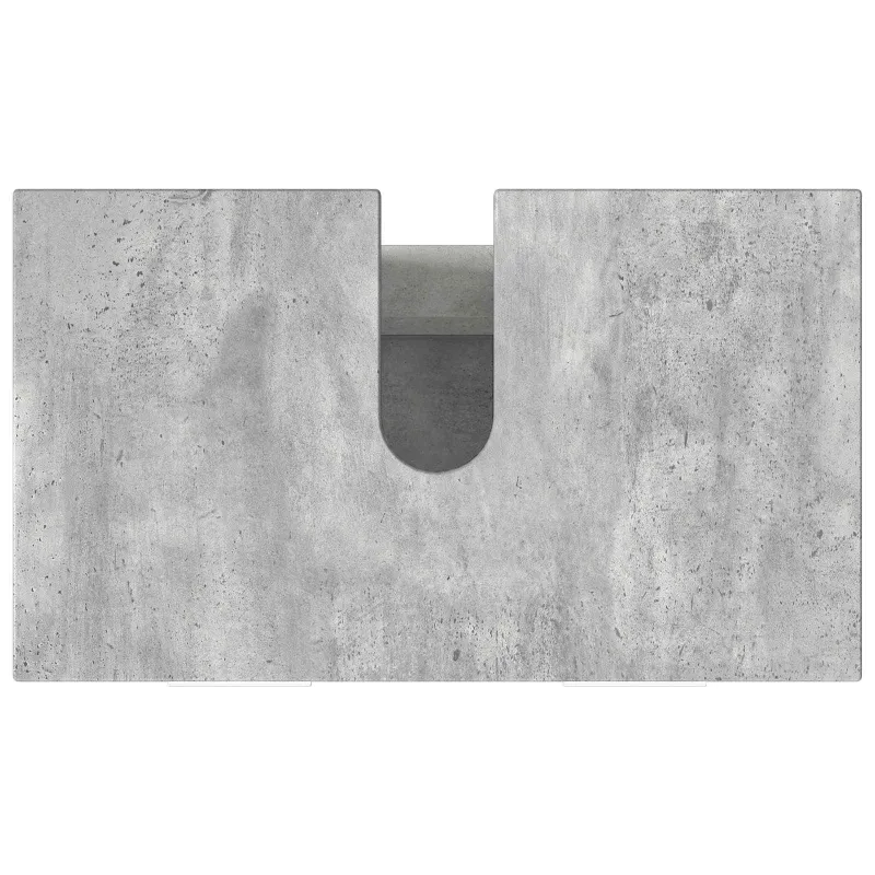 Vonios tualeto komplektas Betono pilka 60 x 35 x 60 cm
