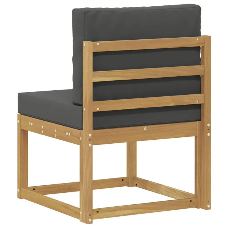Lauko sofos komplektas Balta ir antracito 59 x 63 x 73 cm