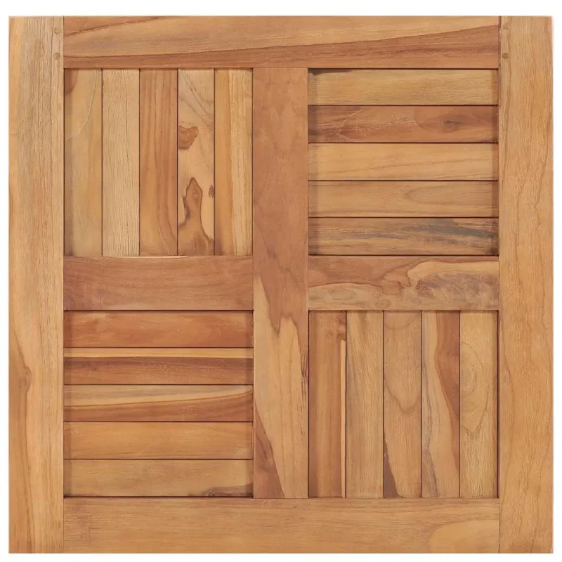 Stalviršis, 60x60x2,5cm, tikmedžio medienos masyvas