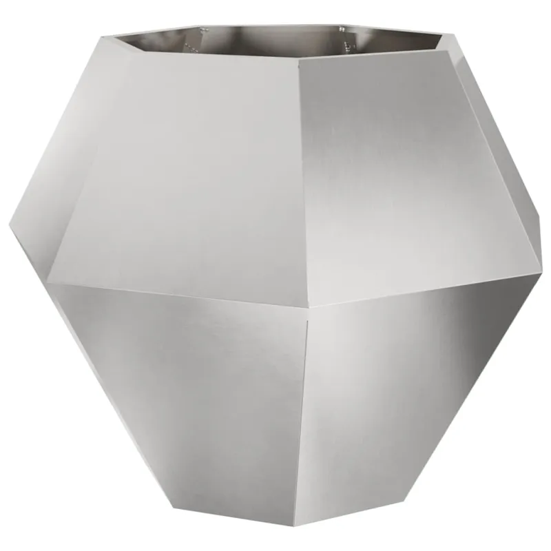 Lovelis 2 pcs Sidabro 100 x 100 x 80 cm Nerūdijantis Plienas