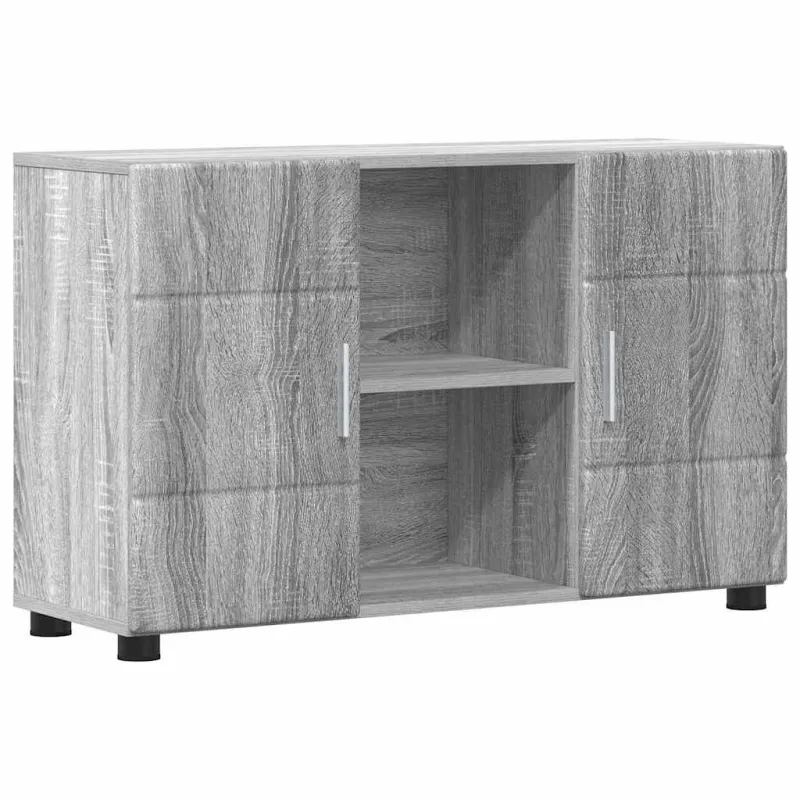 Kabalas su lentyna FLORIN Pilkas Sonoma 88,5 x 30,5 x 55,5 cm