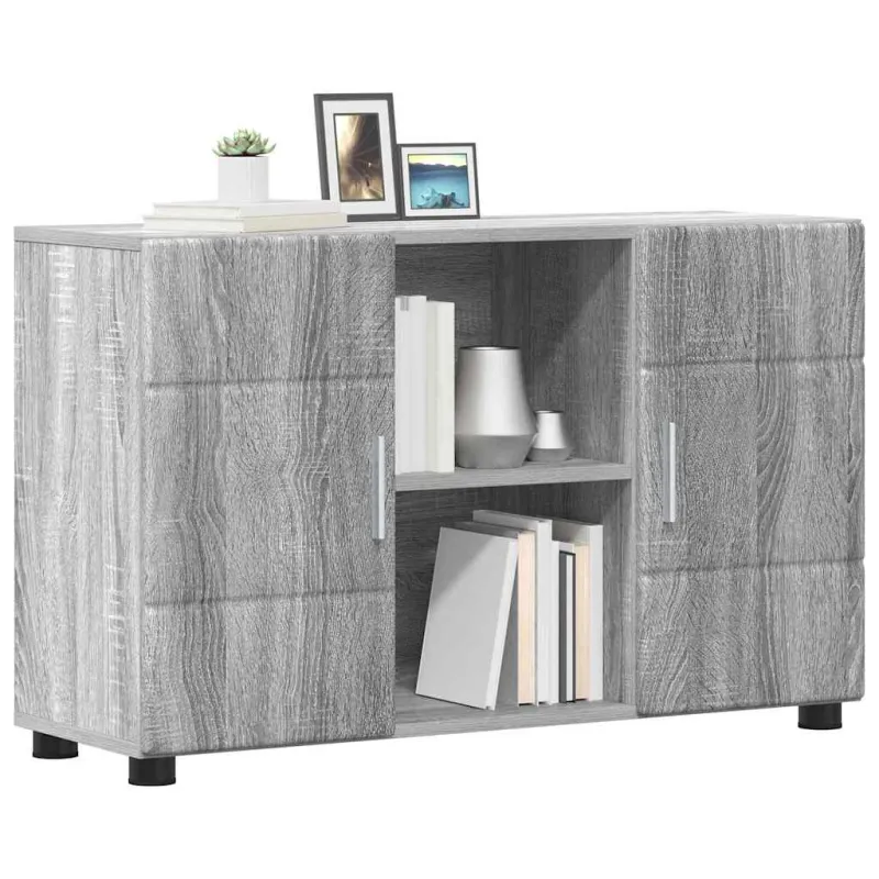 Kabalas su lentyna FLORIN Pilkas Sonoma 88,5 x 30,5 x 55,5 cm