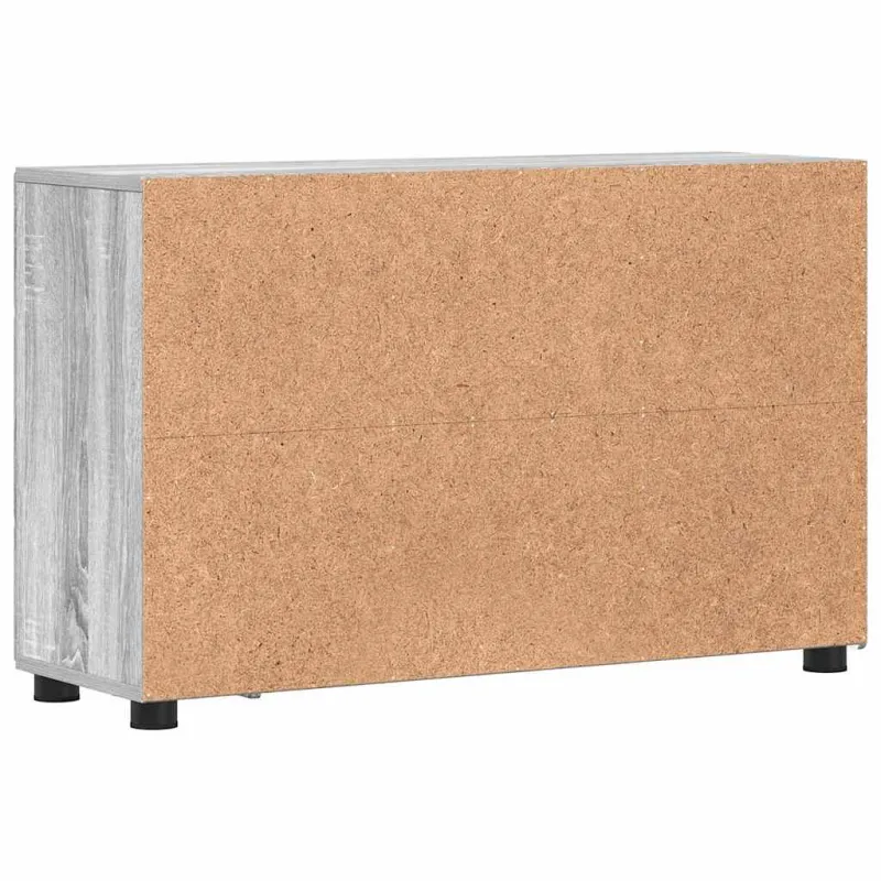 Kabalas su lentyna FLORIN Pilkas Sonoma 88,5 x 30,5 x 55,5 cm