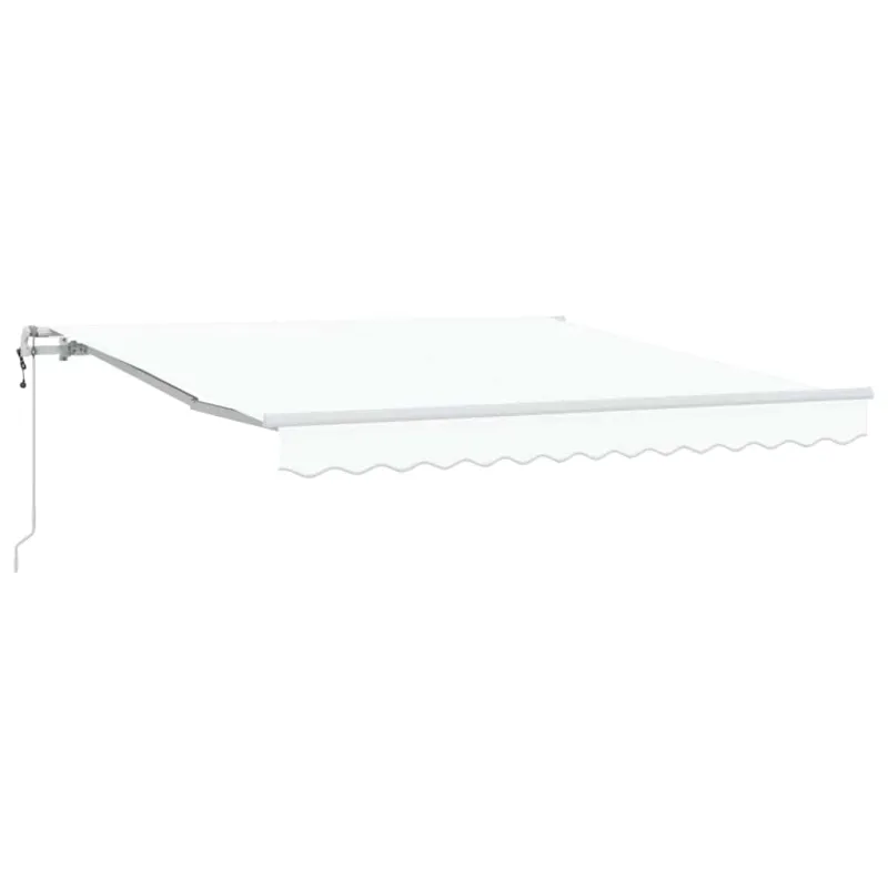 Elektrinė ištraukiama pavėsinė Baltas 350 x 250 cm
