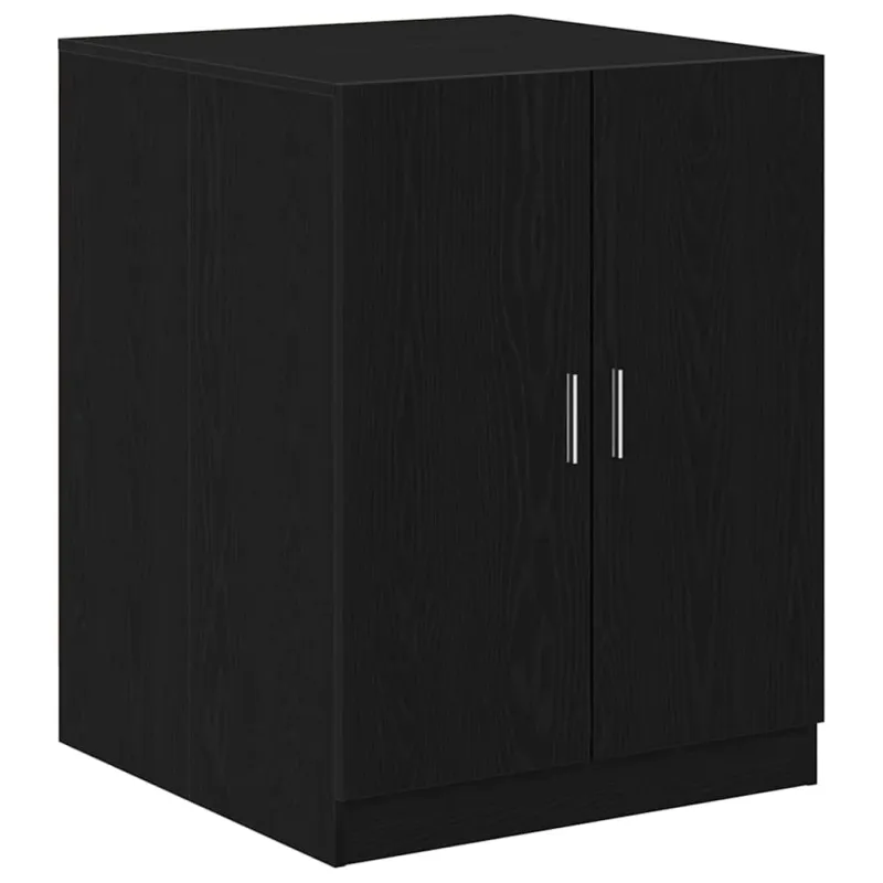 Skalbyklės spinta 2 pcs Juodas ąžuolas 70,5 x 71,5 x 181,5 cm