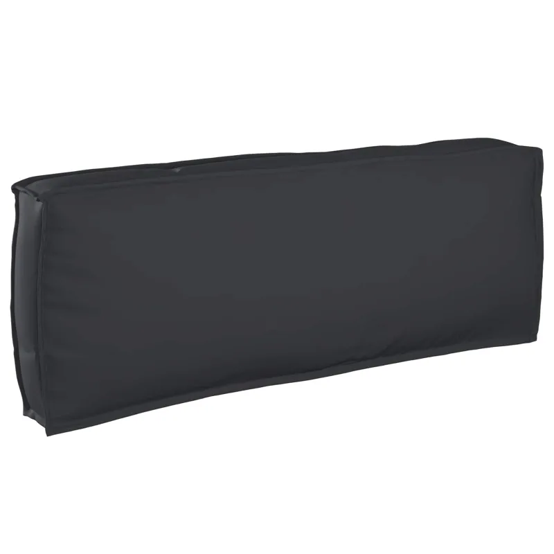 Pagalvėlė Juoda 120 x 40 x 12 cm Oksfordo audinys