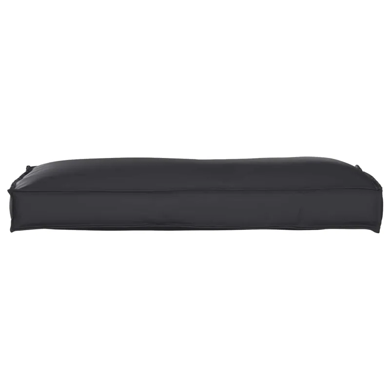 Pagalvėlė Juoda 120 x 40 x 12 cm Oksfordo audinys