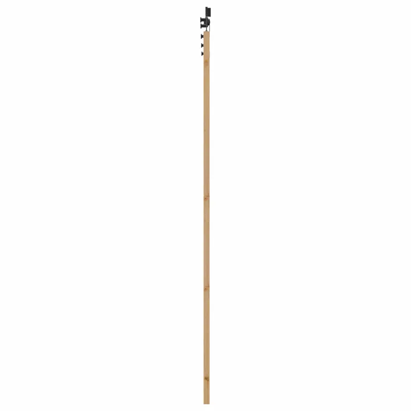 Slankios durys Natūrali ir juoda 83 x 232 cm