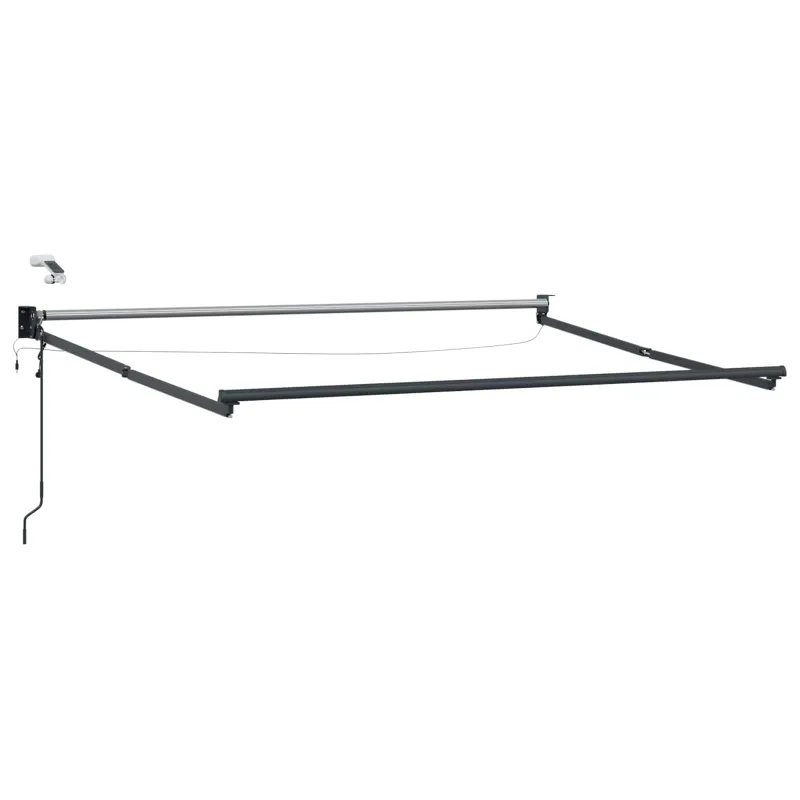 Elektrinė ištraukiama markizės sistema Antracitas 3 x 2,5 m