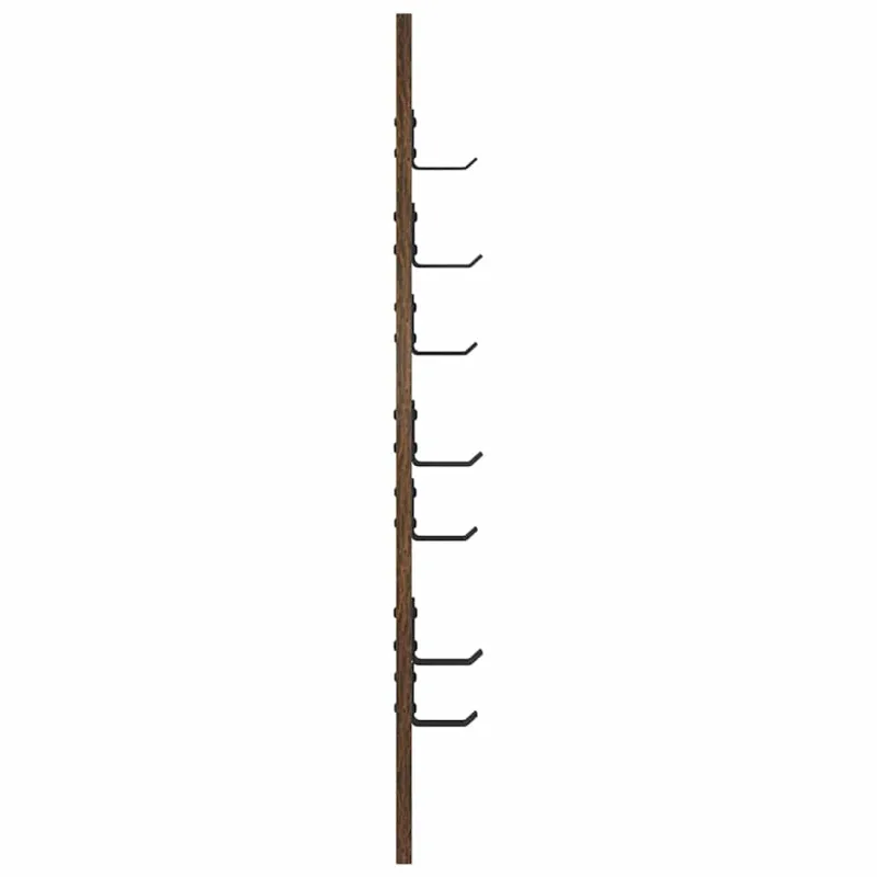 Prikabinamas paltas su saugykla Rūkyta ąžuolas 30 x 1,5 x 80 cm