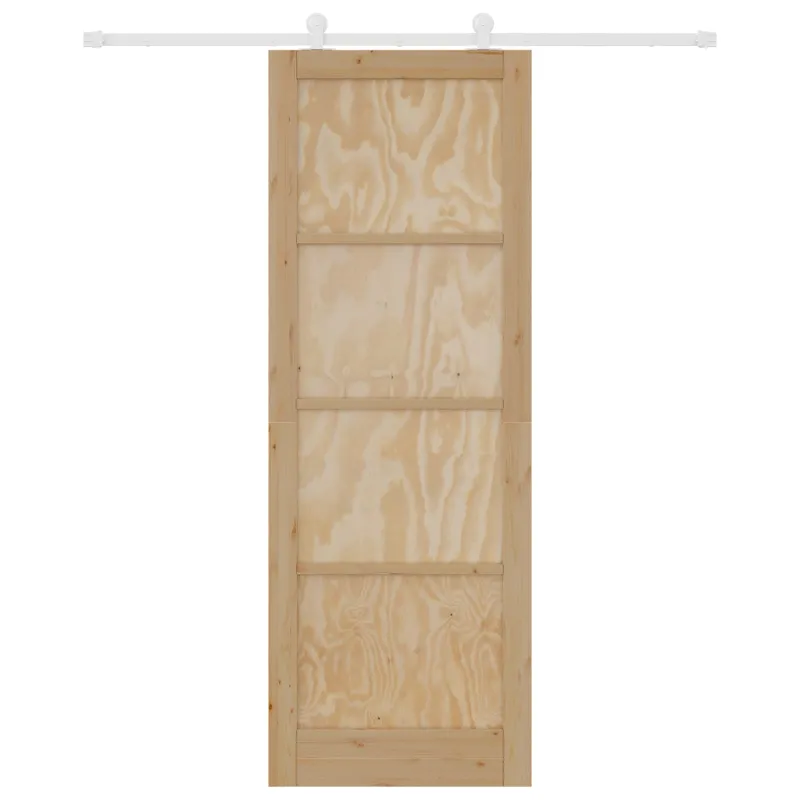 Slankios durys Natūrali ir Balta 83 x 232 cm