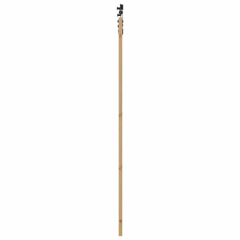 Slankios durys Natūrali ir juoda 83 x 232 cm