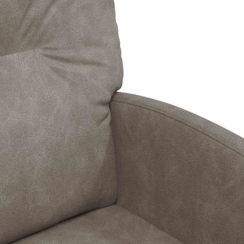 Valgomojo Kėdės su Ratukais 2 pcs Pilka 57 x 67 x 95 cm