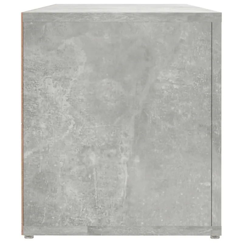 Televizoriaus spintelė, betono pilka, 100x31,5x35cm, mediena