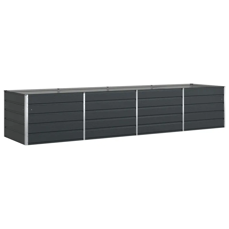 Lovelis Antracitas 385 x 100 x 75 cm Cinkuota plienas