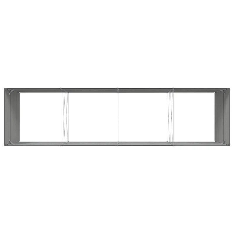 Lovelis Antracitas 385 x 100 x 75 cm Cinkuota plienas