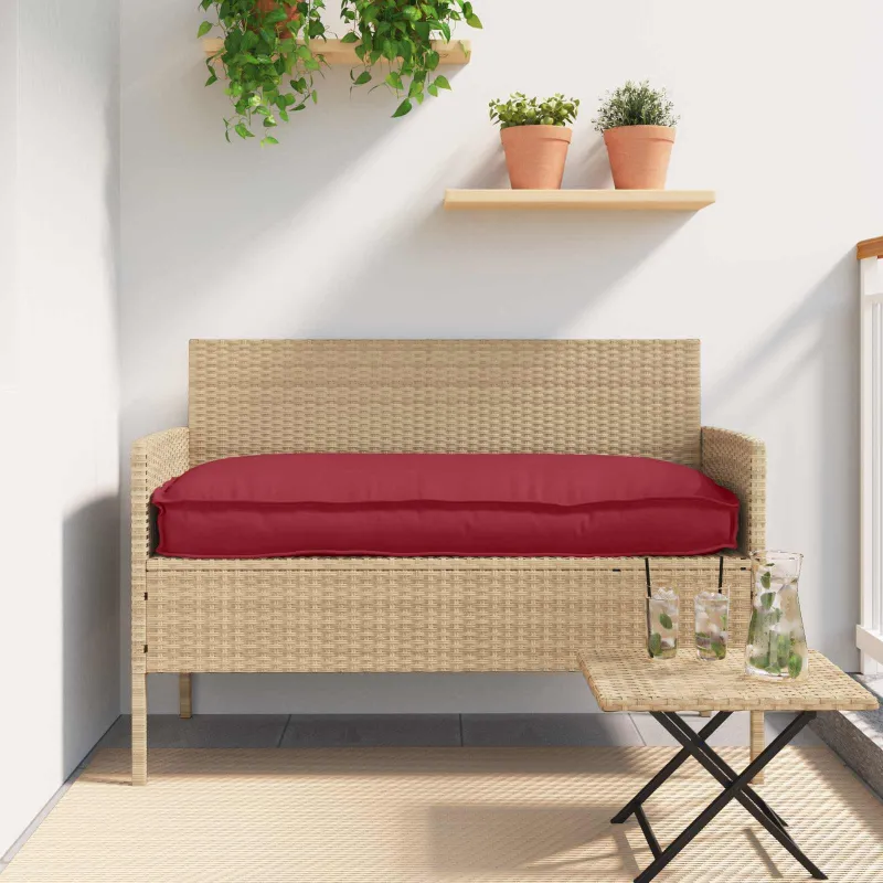 Pagalvėlė Vyno raudona 120 x 60 x 12 cm Oksfordo audinys