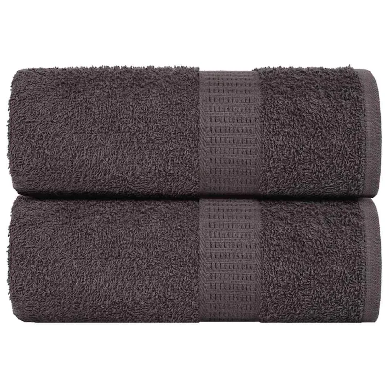 Rankšluosčiai FROGN, 2 vnt., antracito spalvos, 30x30 cm, 360 g/m²