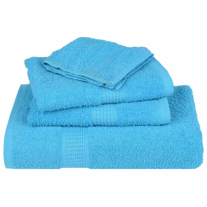 Rankšluosčiai FROGN, 4 vnt., turkio spalvos, 30x30 cm, 360 g/m²
