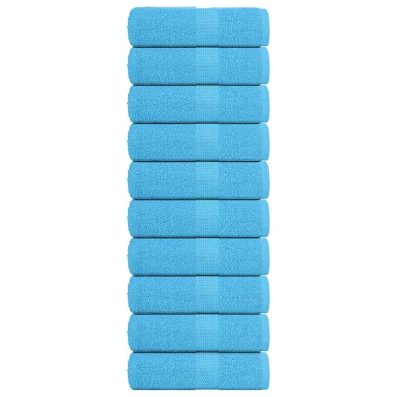 Rankšluosčiai FROGN, 10 vnt., turkio spalvos, 30x30 cm, 360 g/m²