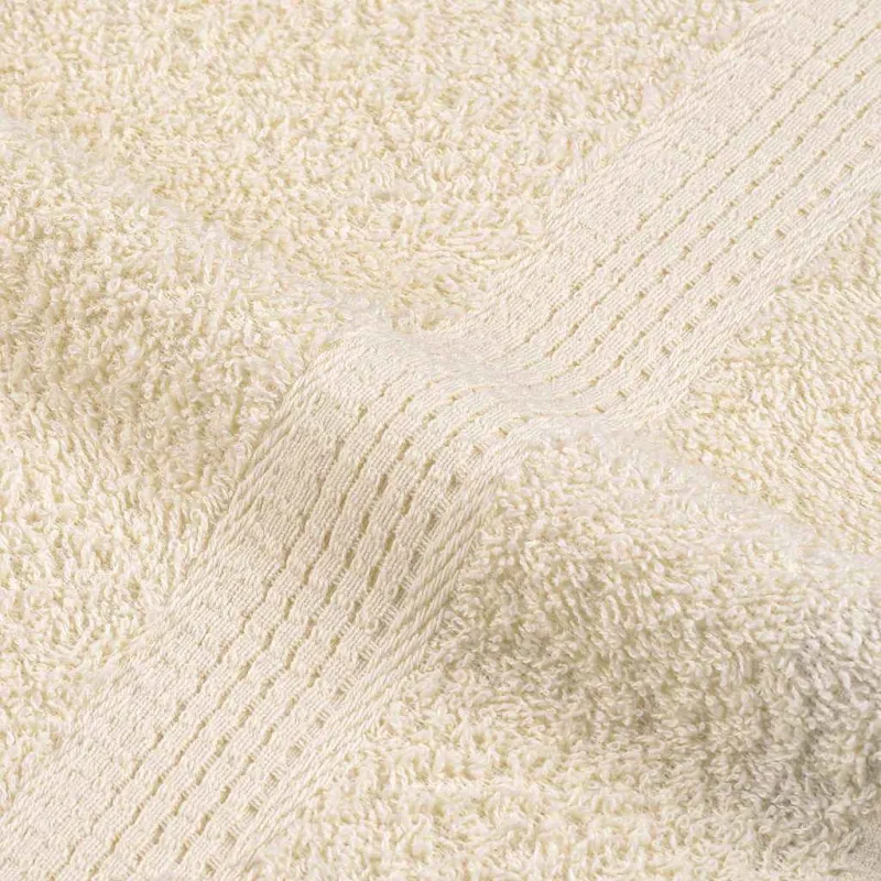 Rankšluosčiai FROGN, 2 vnt., kreminės spalvos, 30x30 cm, 360 g/m²
