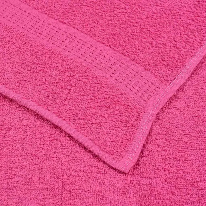Rankšluosčiai FROGN 10 vnt., rožiniai, 30x30 cm, 360 g/m²