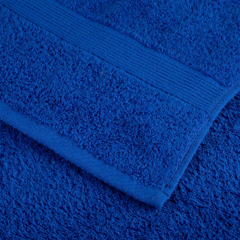 Aukščiausios kokybės rankšluosčiai SOLUND, 2 vnt., mėlyni, 50x100 cm, 600 g/m²