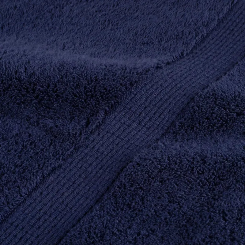 Aukščiausios kokybės rankšluosčiai SOLUND, 4 vnt., tamsiai mėlyni, 50 x 100 cm, 600 g/m²