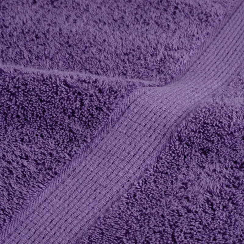 Aukščiausios kokybės rankšluosčiai SOLUND, 4 vnt., violetiniai, 30x30 cm, 600 g/m²