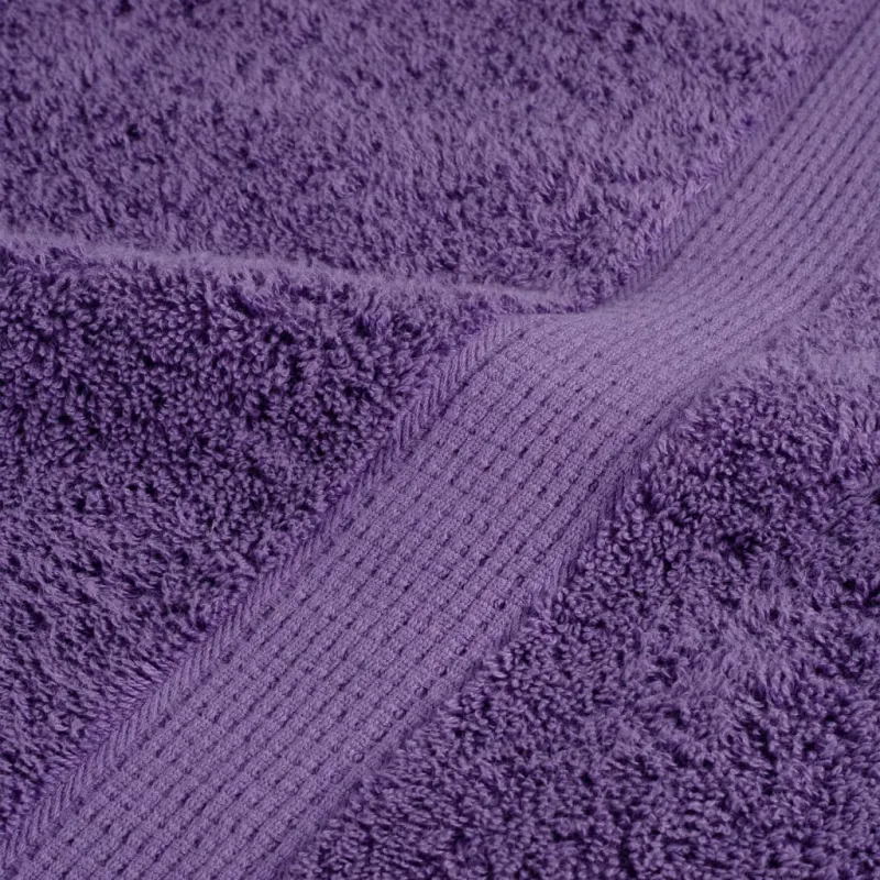 Aukščiausios kokybės rankšluosčiai SOLUND, 10 vnt., violetiniai, 30x30 cm, 600 g/m²