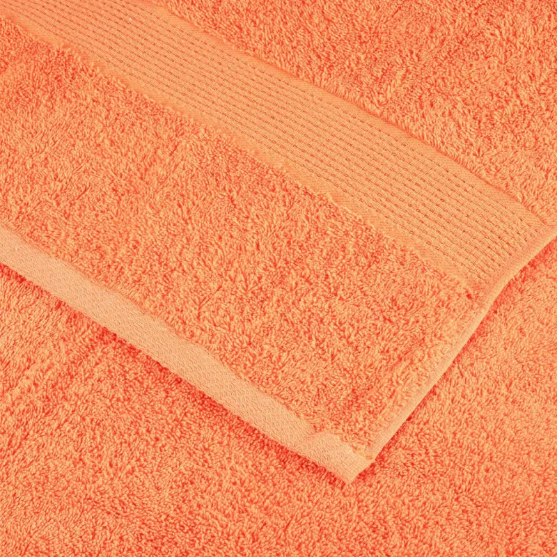Aukščiausios kokybės rankšluosčiai SOLUND, 2 vnt., oranžiniai, 30x30 cm, 600 g/m²