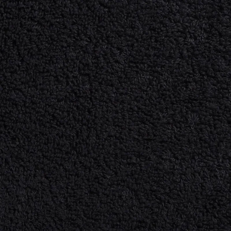 Aukščiausios kokybės svečių rankšluosčiai SOLUND, 4 vnt., juodi, 30x50 cm, 600 g/m²