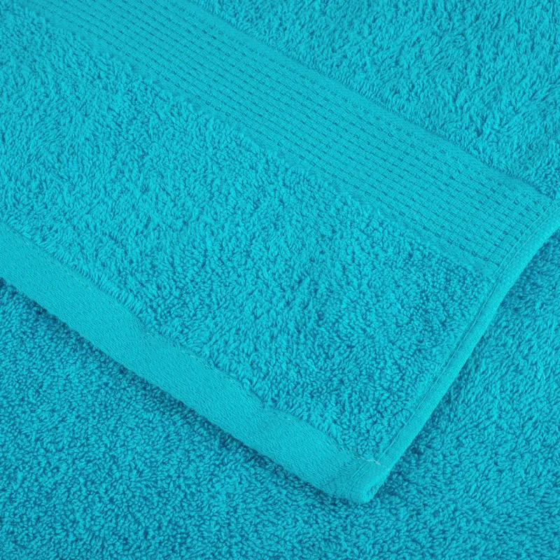 Aukščiausios kokybės rankšluosčiai SOLUND, 2 vnt., turkio spalvos, 50 x 100 cm, 600 g/m²