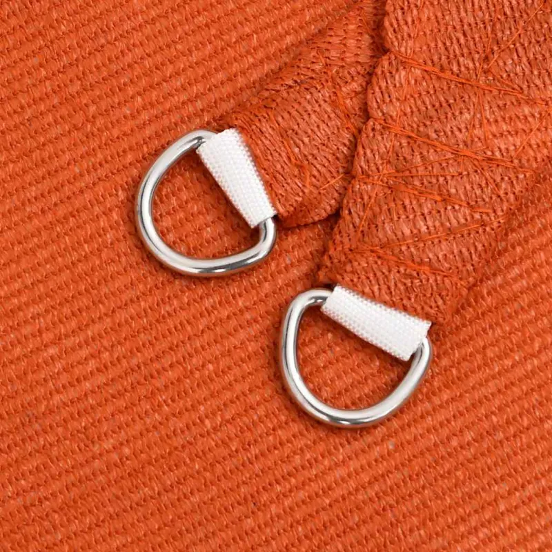 Saulės skėtis, burė, 160 g/m², trapecijos formos, oranžinė, 3/4x3 m, HDPE