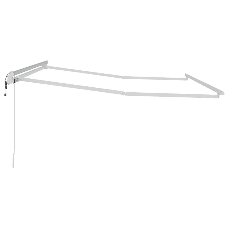 Markizės rėmas Balta 350 x 250 cm Aliuminis